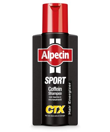Alpecin Sport Coffee Shampoo CTX, 1 x 250 ml | When energy needs increase, recharges the roots with energy