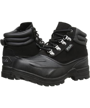Fila Weathertec Hiking Shoe - Little Kid (4-8 Years) Size 1 Black/Black/Black - Buy Online on GoSupps.com