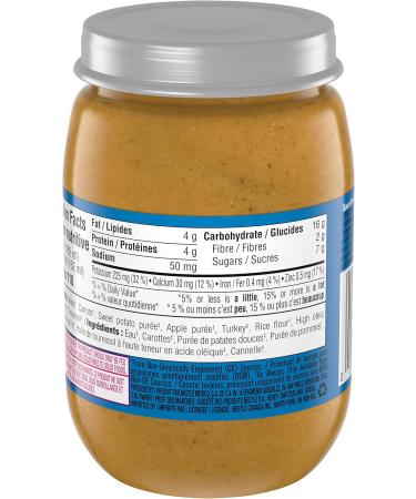 Gerber Mealtime Pur e Turkey and Veggies Jar 12x162ml - Buy Online on GoSupps.com