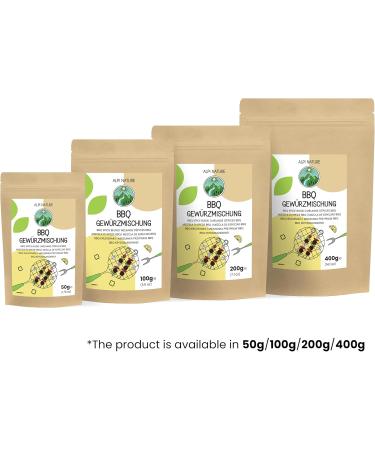  Alpi Nature Alpi Nature BBQ Spice Mix 100g BBQ Spices Marinade for Barbecue BBQ rub - Buy Online on GoSupps.com