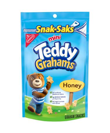 Teddy Grahams Honey Graham Snacks 1- 8oz bag
