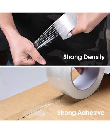 Clear Packing Tape 2 Inch Wide 2.0mil Thickness 110 Yard Per Roll Pack of 6 Rolls 6-Pack 110Yd 2inch - Buy Online on GoSupps.com