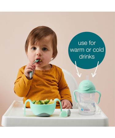B.Box Drinking Cup for Every Angle | Flip-Top Heavy Straw Leak-Proof | BPA-Free Dishwasher Safe | 240 ml (8 oz) | Cobalt with Matt Lid | Ideal for Kids 6 Months+ - Buy Online on GoSupps.com