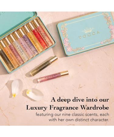 Tocca Luxury Fragrance Wardrobe - Set of 9 Travel Size Women's Perfumes in Giftable Tin Case Includes Florence Cleopatra Stella Giulietta Simone Colette Liliana Gia & Belle Luxury Tin Set of 9 - Buy Online on GoSupps.com