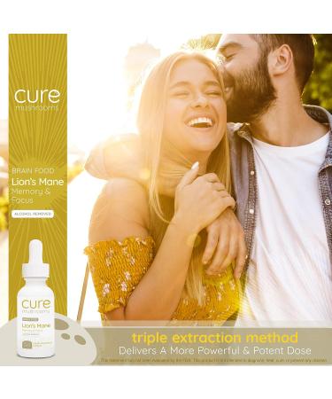 Organic Lions Mane Extract for Brain Function & Memory - USDA Organic Mushroom Supplement - Vegan - 30 Servings - Buy Online on GoSupps.com