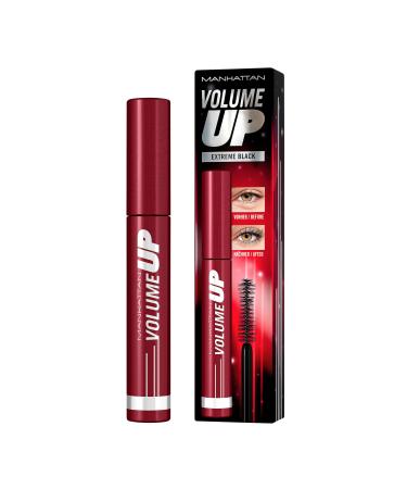 Manhattan Mascara Volume Up Extreme Black - Deep black volume mascara 8 ml