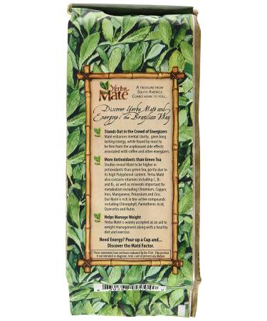 Mate Factor Organic Yerba Mate 12 oz - Fresh Green Loose Leaf Tea - Buy Online on GoSupps.com