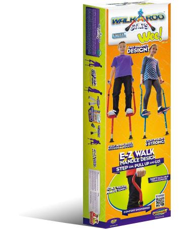 Geospace Walkaroo 'Wee' Balance Stilts - Red | For Little Kids Ages 4 - Buy Online on GoSupps.com