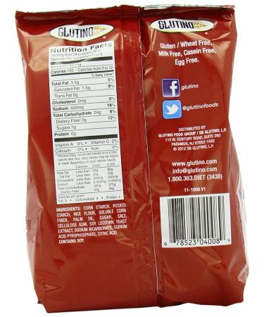 Glutino Gluten Free Pretzel Twists  8-Ounce Bags (Pack of 12) Pretzel Twists 8 Ounce - Buy Online on GoSupps.com