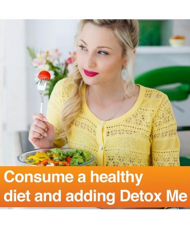 Detox Me Energy Boosting Supplement - Supports Digestion & Gut Health with Vitamin K2 B12 & Folate - 120 Count for Men & Women - 60 Day Supply - Buy Online on GoSupps.com