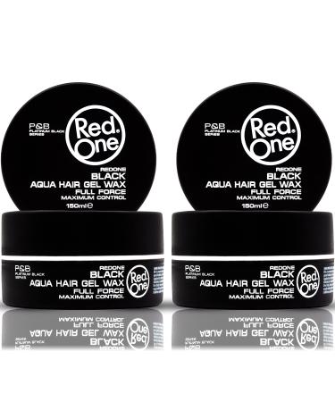 Redone Cire Aquatique Coiffante Noir 150 ml | Maintien Suppl mentaire | Pour Hommes et Femmes | Aspect Brillant Longue Dur e | Parfum Cerise | Contr le Maximum | Lot de 2 Cerise 150 ml (Lot de 2)