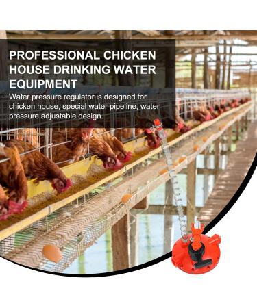 Balacoo 1pc Regulator Jug Water Dispenser Water Pressure Reducer Chicken Drinker Supplies Broiler Poultry - Buy Online on GoSupps.com