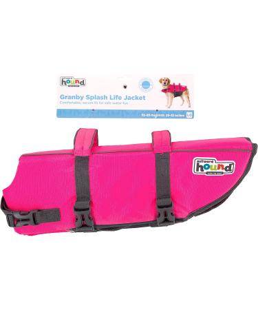 Outward Hound Granby Splash Pink Dog Life Jacket - Large - Buy Online on GoSupps.com