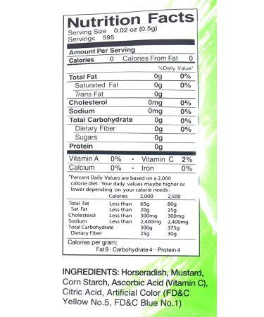 Premium Wasabi Powder 10.5oz (300g) - Authentic Japanese Spice for Sushi and Cooking - Buy Online on GoSupps.com