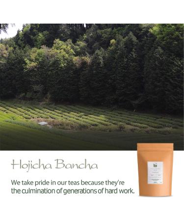 Bancha Hojicha Organic Green Tea - Houjicha Roasted Tea From Japan - Japanese Tea 200g - Buy Online on GoSupps.com