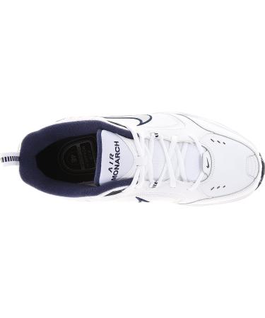 Nike Men's Air Monarch IV Cross Trainer - White/Metallic Silver (Size 11) - Buy Online on GoSupps.com