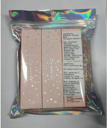 3 Colors Glitter Powder Highlighter Makeup Polvo De Hadas Pearlescent Patting Powder Three-Dimensional Fairy Dust Highlight Patting Powder for Body and Face - Buy Online on GoSupps.com