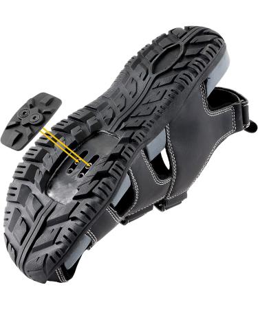 CyclingDeal Unisex Bike Sandals - Shimano SPD Compatible for Indoor Outdoor Cycling - Men & Women US Men 5-6 Women 6.5-7.5 - Buy Online on GoSupps.com