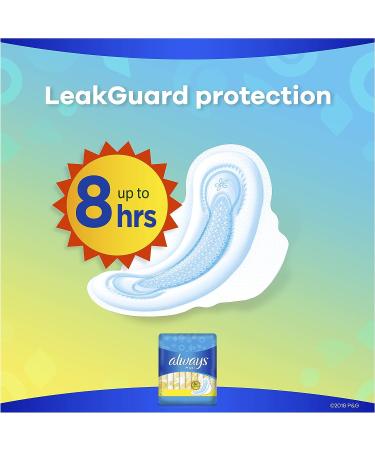 ALWAYS Maxi Size 1 Regular Pads With Wings Unscented 72 Count - Pack of 2 - Buy Online on GoSupps.com