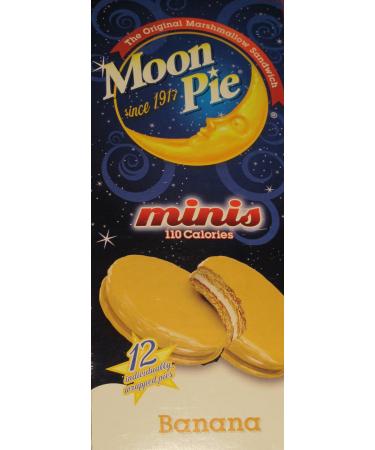 Mini Moon Pies 12ct Box (Pack of 1) (Banana)