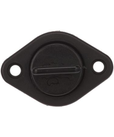 Attwood 17211-3 Drain Plug and Receiver Kit  -Inch Diameter 1-Piece Plug  Threaded Receiver  Molded Black Plastic - Buy Online on GoSupps.com