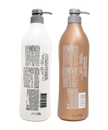 Recamier Saloon Hydra Repair Shampoo & Conditioner Set | Best for Dry & Damaged Hair | 33.8Oz - 1000ml | International Shipping Available - Buy Online on GoSupps.com
