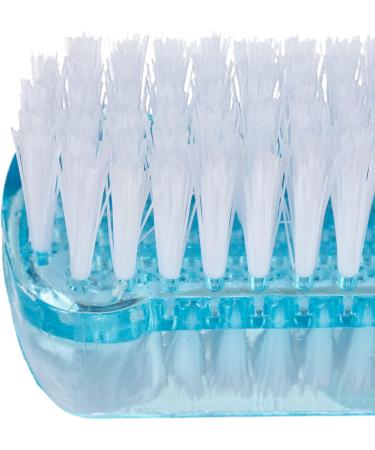 Buy Relaxdays Double-Sided Nail Brush Set of 8 - Hard Bristles Plastic Blue | International Shipping Available - Buy Online on GoSupps.com