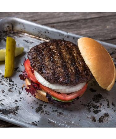 Angus Wagyu Ground Beef Patties by Nebraska Star Beef - Premium Package for Family Grilling - Hormone and Antibiotic Free - Buy Online on GoSupps.com