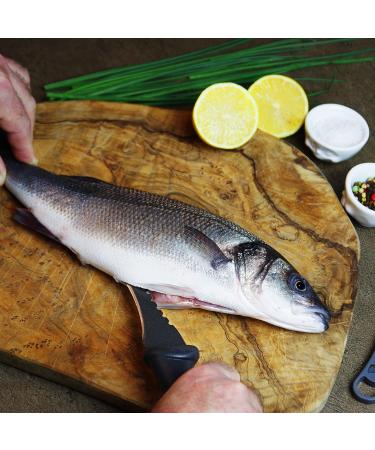Marttiini Fishing Knife - Full-Tang Martef Coated 3-in-1 Fish Cleaner Knife for Dislocation & Disassembly | International Shipping Available - Buy Online on GoSupps.com