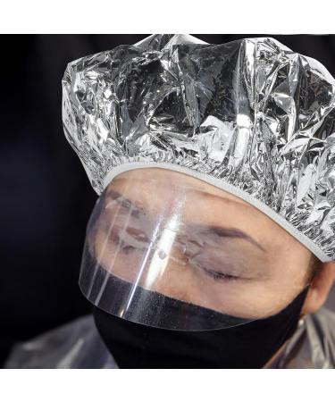 PLAFOPE Lot de 3 Bonnets de Coloration en Papier Aluminium 28 CM lastiques pour Soins Capillaires Profonds en Salon Coiffure Casquette de Conditionnement Cheveux Bonnet d'Huile de - Buy Online on GoSupps.com