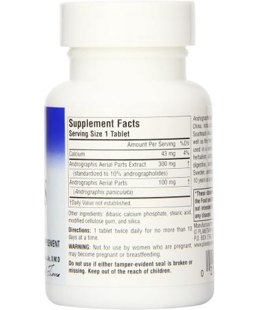 Planetary Herbals Full Spectrum Andrographis 400mg - 60 Tablets - Ayurvedic Herb - Buy Online on GoSupps.com