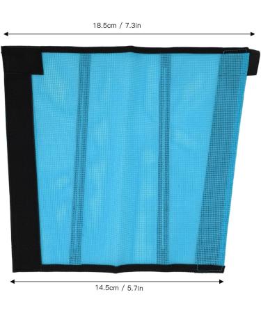 4Pcs Breathable Comfortable Horse Fly Boots with Tear Resistant Fine Mesh Protects Legs and Prevents Trampling Improves Riding Efficiency (Blue) - Buy Online on GoSupps.com
