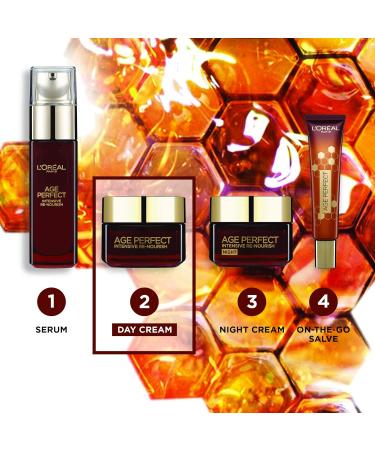 L'Oreal Paris Age Perfect Intensive Renourish Manuka Honey Day Cream for Mature & Dry Skin 50 ml - Buy Online on GoSupps.com