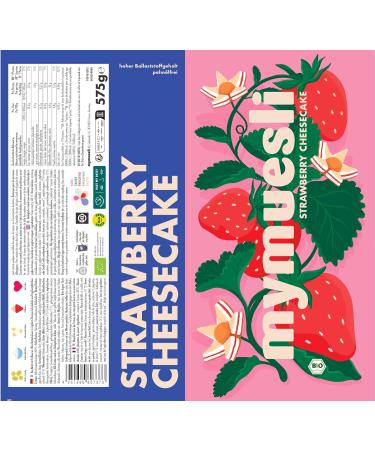  mymuesli mymuesli 2 x Cereal Cups 2GB - Magenta Tumbler (300ml & 500ml) & mymuesli Strawberry Cheesecake M sli (575g) & Berry Salted C - Buy Online on GoSupps.com