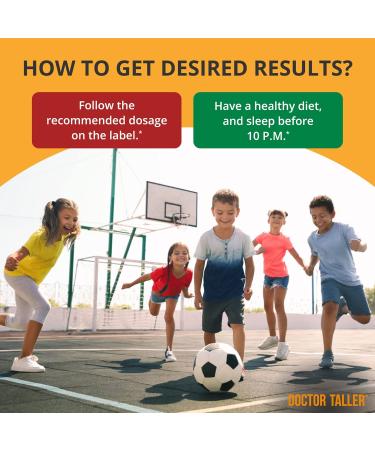 Doctor Taller Kids by NuBest - Support Healthy Growth of with Multivitamins and Multiminerals for Ages 2 to 9 Grape Flavor 180 Vegan Chewable Tablets | 3 Month Supply White - Buy Online on GoSupps.com