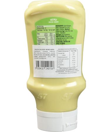 HEINZ Salad Cream | sauce salade cr meuse | Convient aux v g tariens | 425g - Lot de 2 1 - Buy Online on GoSupps.com