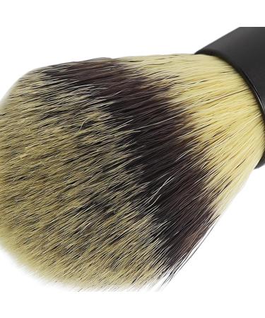 Premium Shaving Brush - Black Alloy Handle Soft Synthetic Bristles for Quick Lather | Perfect Beard Grooming Tool for Men - Buy Online on GoSupps.com