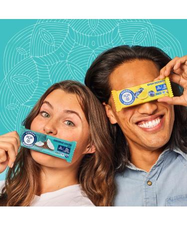 Hungry Buddha Bars - Plant Based Protein Bars - Vegan Nutrition Bars - Low Sugar Healthy Snacks - Gluten Free Snack Bars - Peanut Free - Protein Bar - Keto Bar - 12 Count Coconut Cocoa  - Buy Online on GoSupps.com