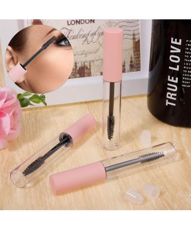 Adakel 5 Pieces Empty Mascara Bottle Set - 10ml Pink Eyelash Tubes with Wand for DIY Eyelash Cream - Buy Online on GoSupps.com