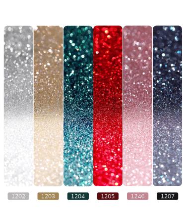 GAOY Reflective Glitter Gel Nail Polish Set - 6 Colors Including Pink, Red, Silver Holographic | UV LED Soak Off, DIY Manicure Kit for Home & Salon Varnish | Pop Reflective Shine - Buy Online on GoSupps.com