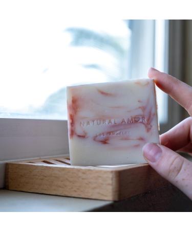 Natural Amor-Rose Spa Gift Set for Women | 7pc Rose Scent Bath & Body Collection - Soap Hand Cream Bath Bomb - Buy Online on GoSupps.com