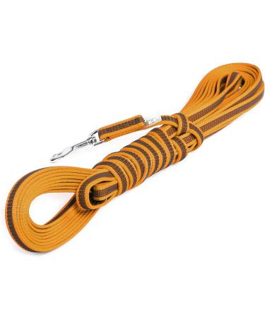 Buy IDC Color & Gray Rubberized Leash - 14mm x 10m with Loop | Durable & Stylish Pet Leash | International Shipping - Buy Online on GoSupps.com