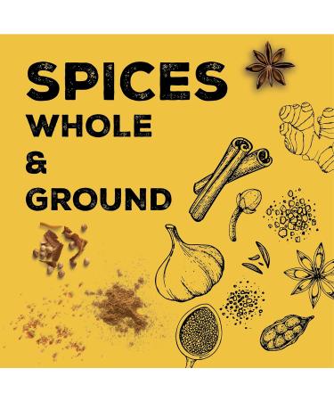 Nature Kitchen Cardamom Black 100g - Gluten-Free & Vegan Seasoning Spice Blend for Cooking, Marinades, Sauces, Frying, Baking, Grilling | 300g - Buy Online on GoSupps.com