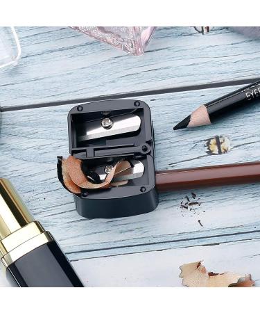 5 Pack Professional Dual Makeup Pencil Sharpener - Multi-Sized for Eyebrow, Lip, and Eyeliner Pencils - Buy Online on GoSupps.com