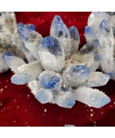Home Decoration Natural Crystal Cluster Ra QuartzWhitebluenessReikiStones Crystal Point Specimen Home Decoration Ra Crystals Stones Crystal Cluster - Buy Online on GoSupps.com
