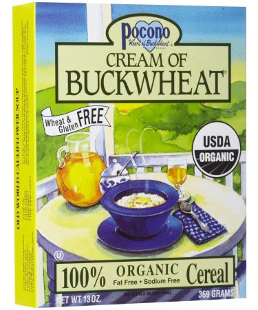 Pocono Cereal Cream Buckwheat Organic Gluten Free, 13 oz
