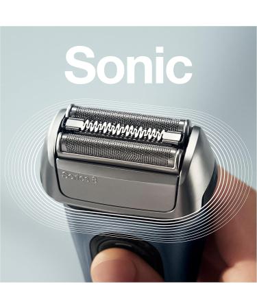 Braun Series 8 Razor for Men - 3+1 Shaving Head Sonic Technology Precision Trimmer Wet & Dry 8463cc - Perfect Gift for Him - Buy Online on GoSupps.com