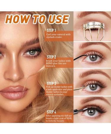 Lash Bond and Seal | Strong Hold Waterproof Cluster Lash Glue for DIY Individual Extensions | Gentle Non-Irritating Formula - Buy Online on GoSupps.com