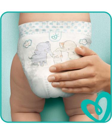 Pampers Baby-Dry Nappies Size 8 - 27 Nappies - Fast Absorption Technology - Buy Online on GoSupps.com