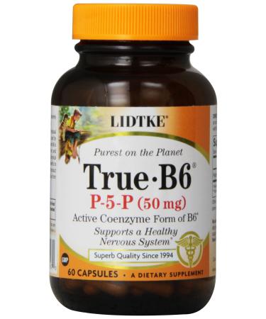 Lidtke Technologies True B6 Capsules 50 mg 60 Count